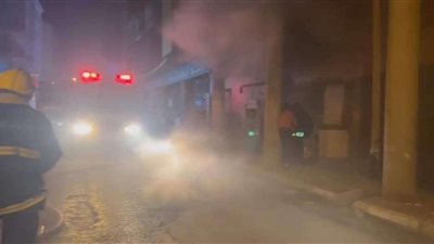 التحريات تكشف ملابسات حريق سوق خضروات بشارع المحطة في الجيزة