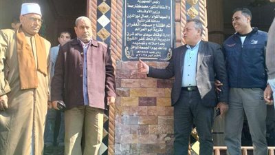 افتتاح مسجد الغفران بقرية أبو العزائم بسيدي سالم بتكلفة 7 مليون جنيه