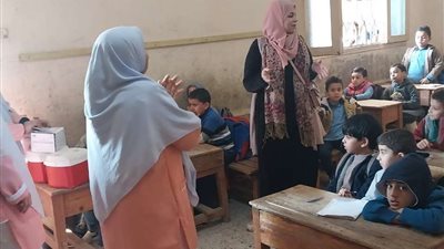 تزامًا مع بداية الترم الثاني.. انطلاق حملات تطعيم الأطفال ضد الالتهاب السحائي بمدارس القليوبية