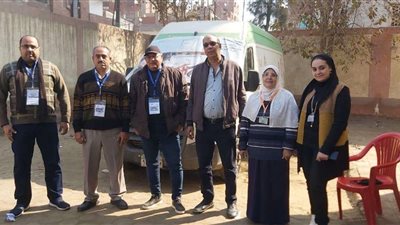 الكشف على 1387 مواطن مجانًا خلال قافلة طبية مجانية بقرية طنان بالقليوبية