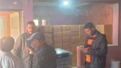 ضبط 1000 طن مكرونة و227 أعلاف حيوانية بالشرقية والجيزة