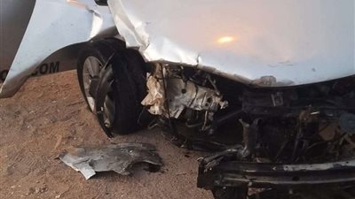 حادث تصادم سيارة بالدائري الإقليمي يسفر عن مصرع شخص وإصابة آخر