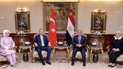 انتصار السيسي: زيارة غالية وخطوة عزيزة للسيدة التركية الأولى على أرض مصر
