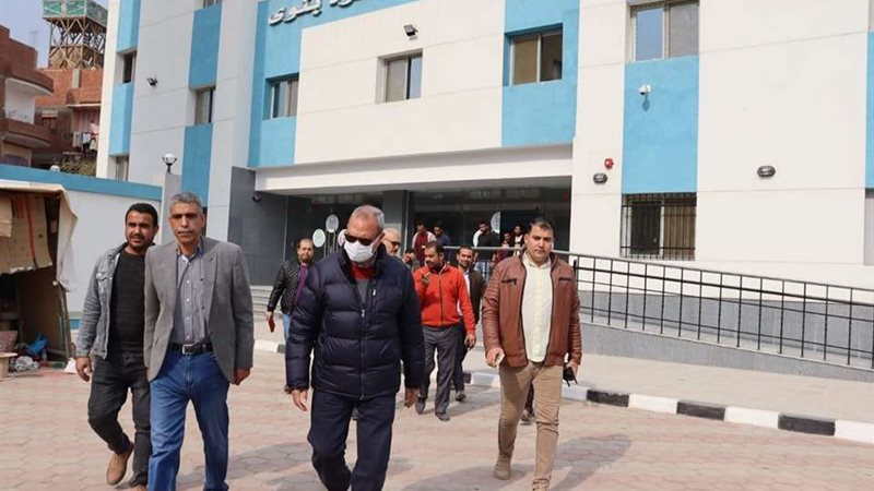 محافظ القليوبية يتفقد