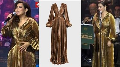 لن تتخيل.. سعر فستان شيرين عبد الوهاب في حفل 