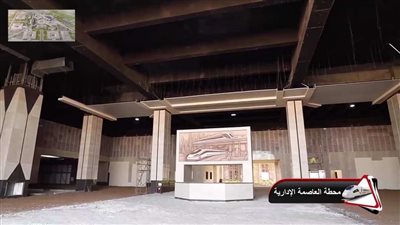 النقل توضح نسب التشطيبات النهائية للمحطة المركزية