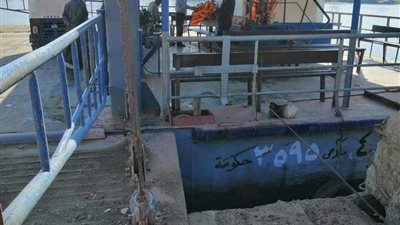 حملات تفتيشية على المعديات النيلية بمركز دير مواس بالمنيا