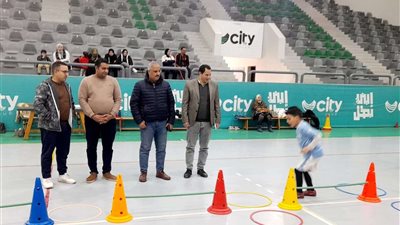 وكيل رياضة القليوبية يتفقد تدريبات المشروع القومي للموهبة الحركية