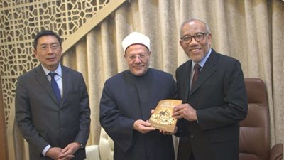 مفتي الجمهورية يستقبل وفدًا سنغافوريًّا لبحث التعاون في مجال التدريب على الإفتاء