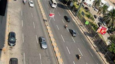 النشرة المرورية.. انتظام حركة سير السيارات على الطرق بالقاهرة والجيزة