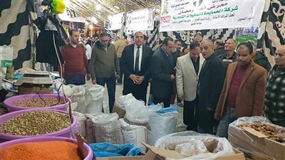 شوشة: توافر جميع المستلزمات الغذائية والتموينية بمعرض أهلا رمضان وبتخفيضات كبيرة