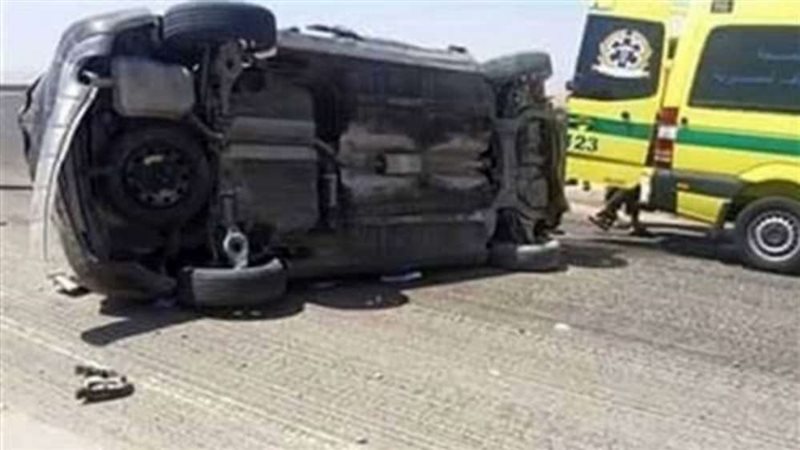 إنقلاب سيارة _صورة