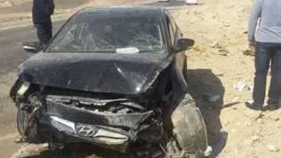 مصرع وإصابة 5 أشخاص في حادث انقلاب سيارة بالوادي الجديد