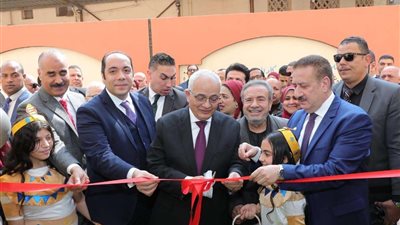 محافظ المنوفية ووزير التعليم يتفقدان مدرسة الجيل الجديد الدولية