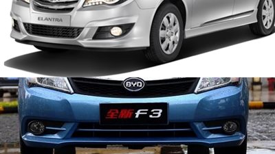 بعد زيادة أسعار BYD F3.. مقارنة مع هيونداي إلنترا HD