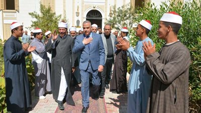 محافظ سوهاج يفتتح تطوير معهد بنين سوهاج الأزهري الإعدادي الثانوي