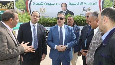 انطلاق المرحلة الثانية للمبادرة الرئاسية 100 مليون شجرة بالمنوفية (صور)