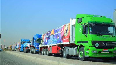 حماة الوطن يوجه قافلة المساعدات الثالثة لفلسطين