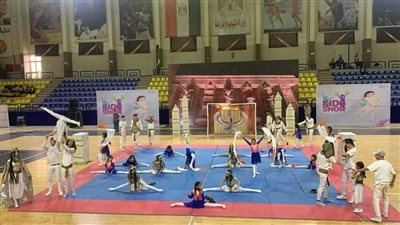 جمباز شمال سيناء يفوز بالمركز الثالث على مستوى الجمهورية في بطولة العروض الرياضية