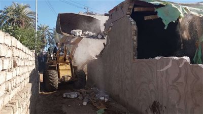 إزالة 103 حالة تعدS ومتغير مكاني منذ بداية المرحلة الثانية من الموجة الـ22 بالمنوفية