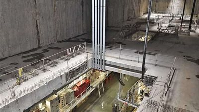 بالصور .. تقدم أعمال تنفيذ محطة الأهرامات ضمن محطات المرحلة الأولى من الخط الرابع للمترو