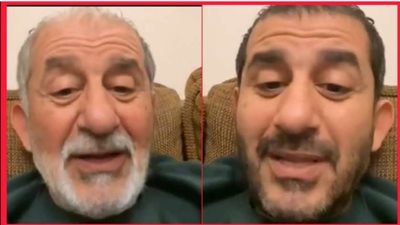 بتغير نبرة الصوت والأسلوب.. أحمد حلمي يداعب جمهوره بتجسيد شخصيتين في حوار تمثيلي بين أب وابنه