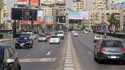 النشرة المرورية اليوم الاثنين.. كثافات متحركة بمحاور القاهرة والجيزة