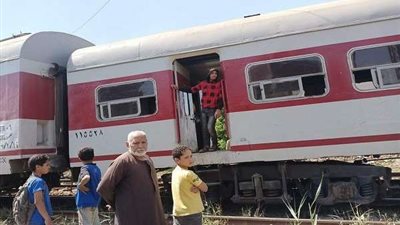 مصرع شخص دهسه قطار بالمنوفية