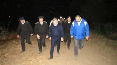 نشوب حريق هائل بمزرعة وزارة الزراعة للموالح بسوهاج