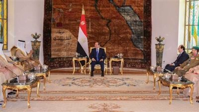 الرئيس السيسي يلتقي ملك البحرين لبحث الأوضاع في غزة
