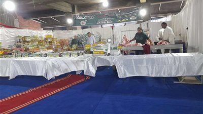 افتتاح معرض أهلًا رمضان في نقابة الصحفيين بحضور رئيس شركة تجارة الجملة