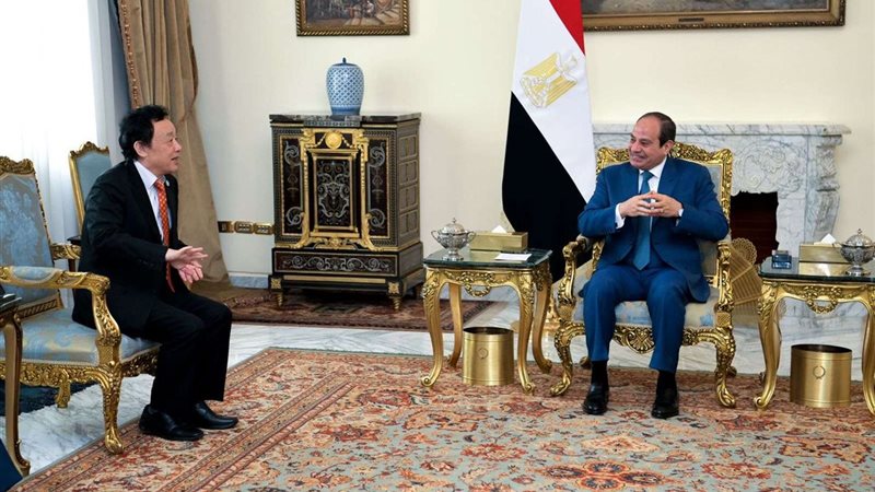الرئيس السيسي ومدير