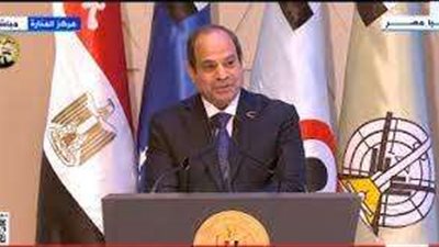 الرئيس السيسي:  كل ما تم عمله على أرض مصر من إنجازات يمكن للجميع رؤيتها