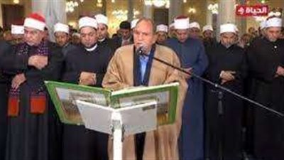 بث مباشر.. قناة الحياة تنقل صلاة التراويح من مسجد الحسين