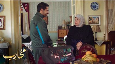 محمود ياسين جونيور بدور الفتى الشعبي في مسلسل محارب