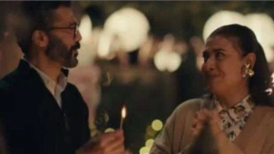 نشوى مصطفى تسترجع ذكرياتها مع خالد النبوى بصورة على فيس بوك