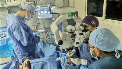قسم العيون بمستشفي سوهاج الجامعي يزود بأحدث أجهزة 