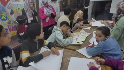 زينة وفانوس رمضان.. احتفالات الأطفال ضمن أنشطة قصور الثقافة بأسيوط