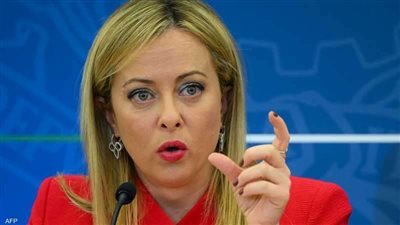 رئيسة وزراء إيطاليا: نؤيد الوساطة المصرية لوقف إطلاق النار بغزة