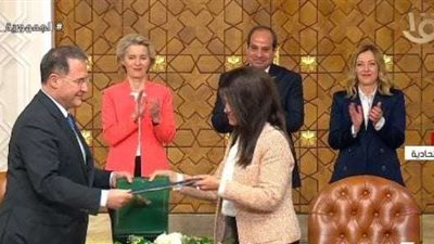 الرئيس السيسي ورئيسة وزراء إيطاليا يشهدان توقيع عدد من الاتفاقيات لتعزيز التعاون الثنائى