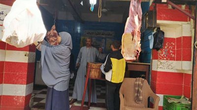 بيغش اللحمة.. ضبط ختم وأحبار مزورة بحوزة جزار في قنا