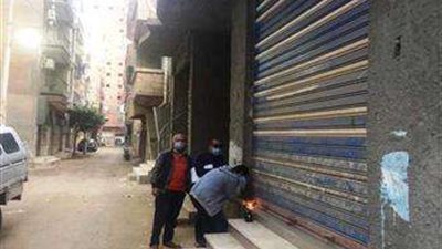 تحرير 163 مخالفة للمحلات غير الملتزمة بمواعيد الغلق