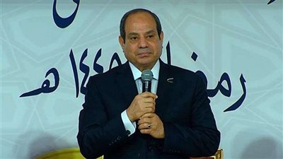 السيسي: القوات المسلحة تتعاون مع مؤسسات الدولة لتوفير حياة كريمة للمواطنين
