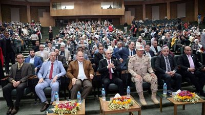 محافظ أسيوط يشهد إحتفالية جامعة أسيوط بذكرى انتصارات العاشر من رمضان