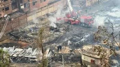 تحقيقات عاجلة من النيابة حول حريق استوديو الأهرام