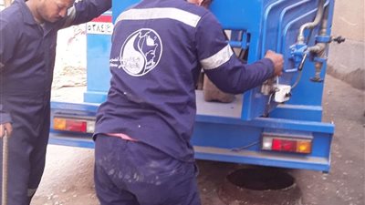 تطهير شبكات الصرف الصحى بسوهاج ميكانيكيا لضمان استمرارية عملها