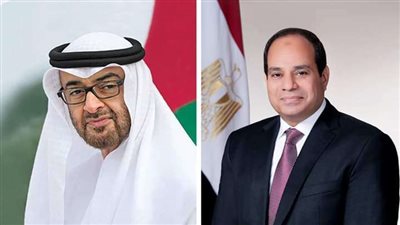 عاجل| الرئيس السيسي يبحث مع نظيره الإماراتي تطورات الأوضاع في قطاع غزة