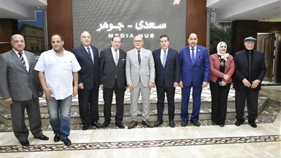 رئيس جامعة سوهاج يشارك في حفل إفطار المحبة والإخاء بنادي القضاة