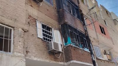 نشوب حريق بشقة بالطابق الثالث بمنزل في سوهاج