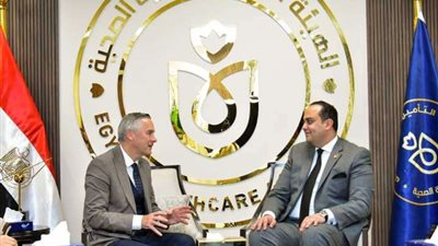 رئيس هيئة الرعاية الصحية يبحث تعزيز التعاون مع الغرفة الألمانية العربية للصناعة والتجارة